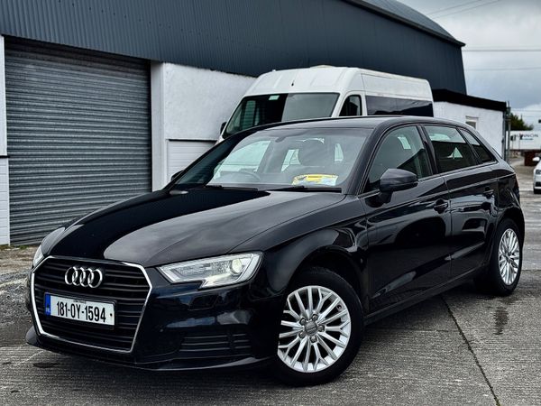 Audi A3 Hatchback, Diesel, 2018, Black