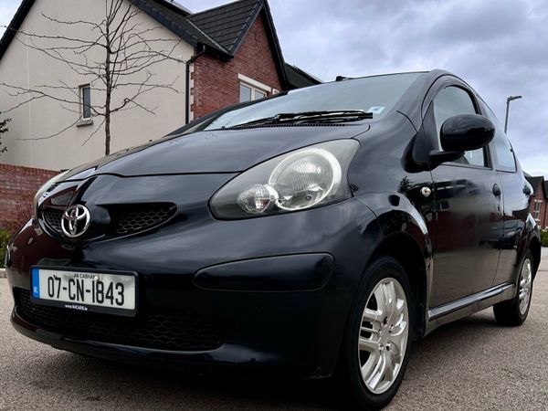 Toyota Aygo Hatchback, Petrol, 2007, Black