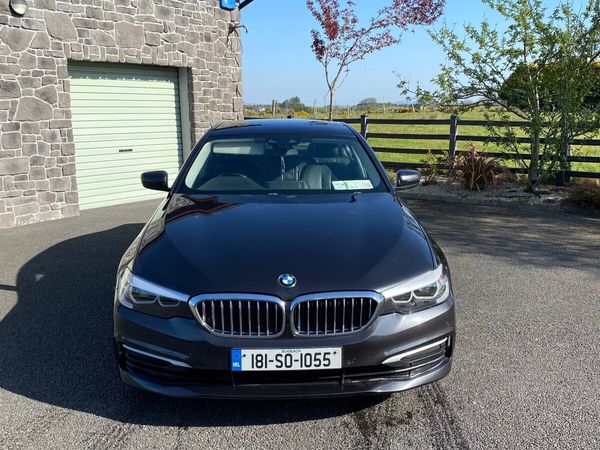 BMW 5-Series Saloon, Diesel, 2018, Grey