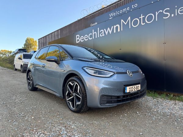 Volkswagen ID.3 Hatchback, Electric, 2022, Blue