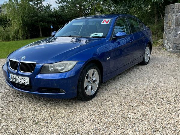 BMW 3-Series Saloon, Petrol, 2007, Blue