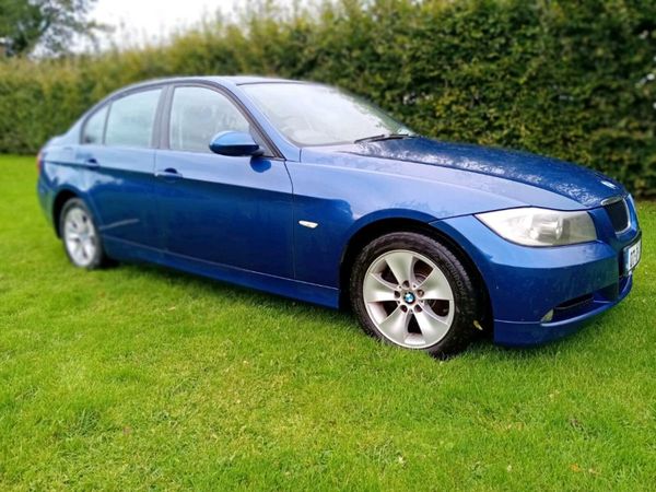BMW 3-Series Saloon, Petrol, 2007, Blue