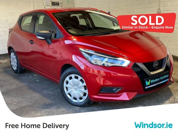 Nissan Micra Hatchback, Petrol, 2018, Red