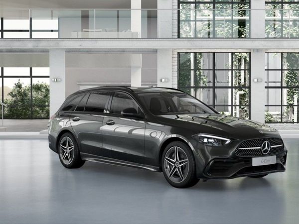 Mercedes-Benz C-Class Estate, Diesel Hybrid, 2022, Grey
