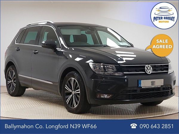 Volkswagen Tiguan SUV, Diesel, 2018, Grey