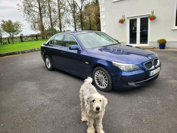 BMW 5-Series Saloon, Diesel, 2008, Blue