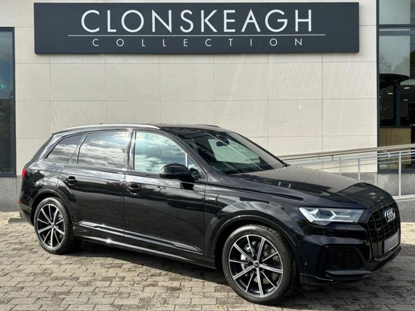 Audi Q7 SUV, Petrol Plug-in Hybrid, 2024, Black