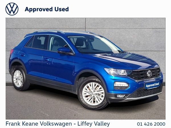 Volkswagen T-Roc SUV, Petrol, 2019, Blue