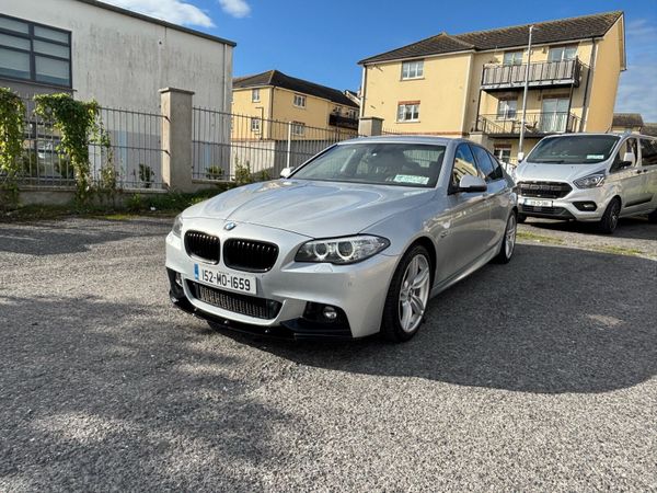 BMW 5-Series Saloon, Diesel, 2015, Silver