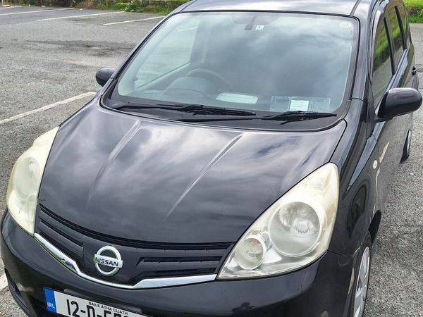 Nissan Note MPV, Petrol, 2012, Black