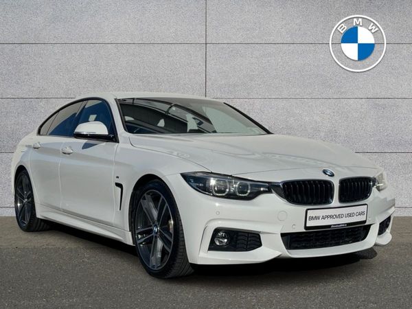 BMW 4-Series Hatchback, Petrol, 2019, White
