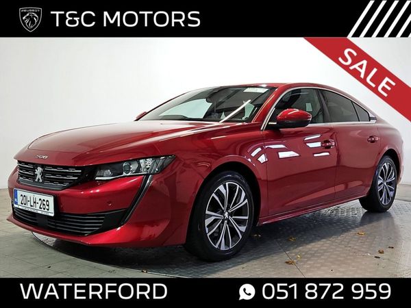 Peugeot 508 Saloon, Diesel, 2020, Red
