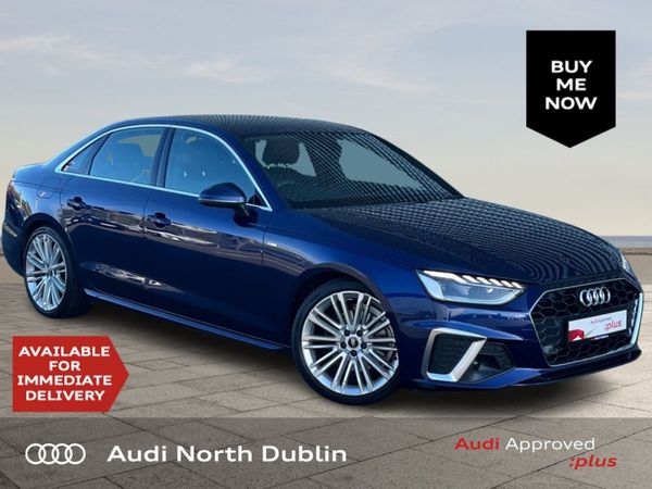 Audi A4 Saloon, Petrol, 2021, Blue