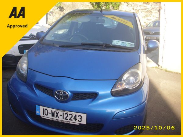 Toyota Aygo Hatchback, Petrol, 2010, Blue