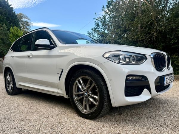BMW X3 Estate, Petrol Hybrid, 2021, White