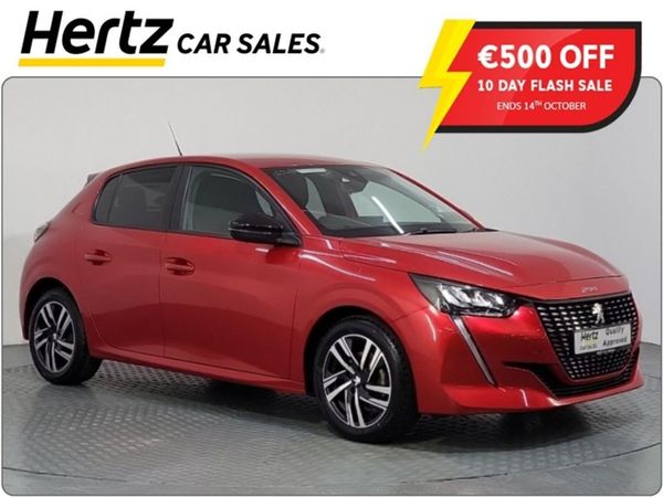 Peugeot 208 Hatchback, Petrol, 2023, Red