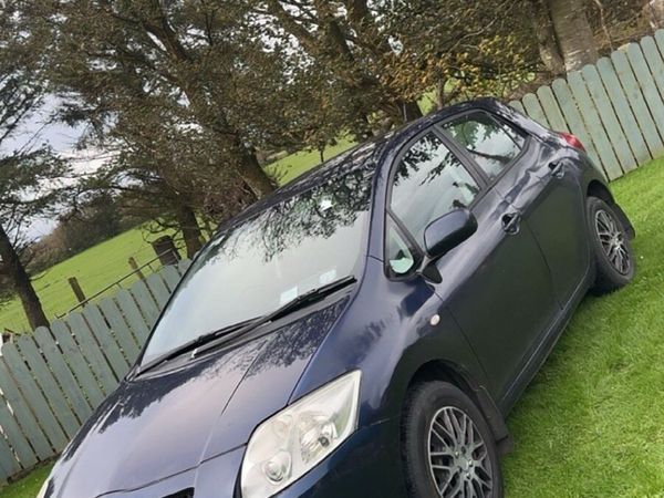 Toyota Auris Hatchback, Petrol, 2007, Blue