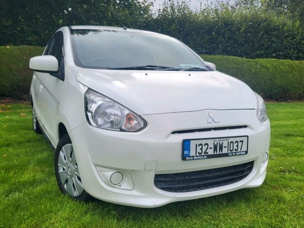 Mitsubishi Mirage Hatchback, Petrol, 2013, White