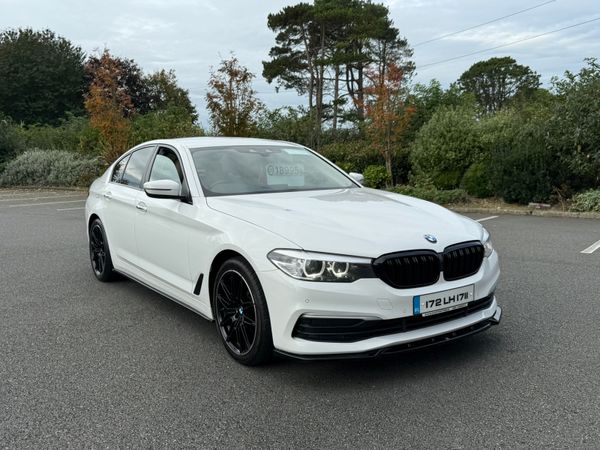 BMW 5-Series Saloon, Diesel, 2017, White
