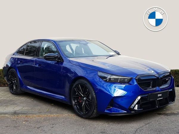 BMW M5 Saloon, Petrol Plug-in Hybrid, 2025, Blue