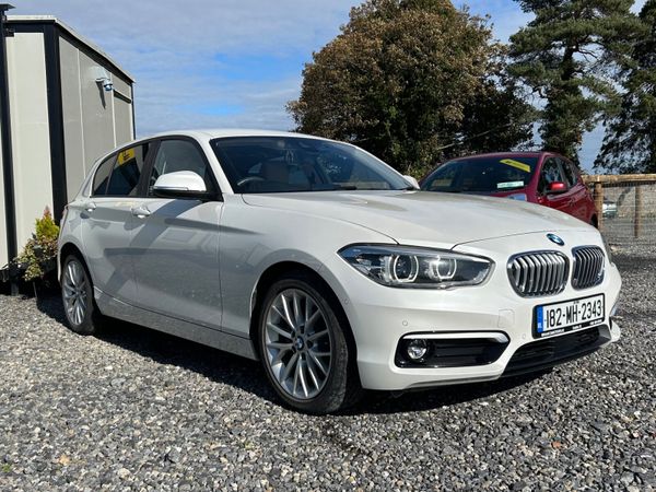 BMW 1-Series Hatchback, Diesel, 2018, White