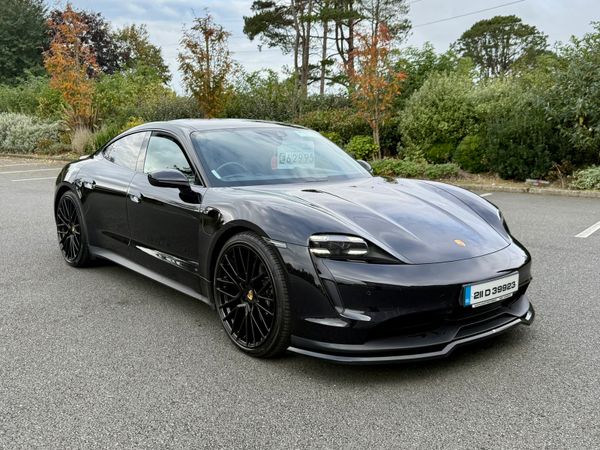 Porsche Taycan Saloon, Electric, 2021, Black