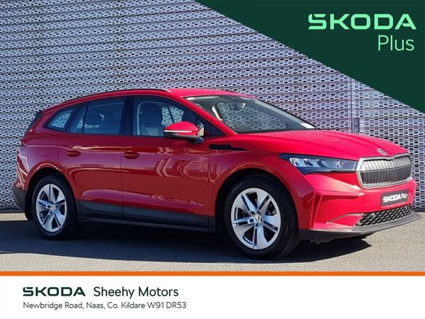 Skoda Enyaq Estate, Electric, 2022, Red