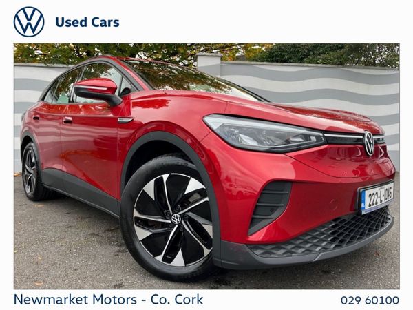 Volkswagen ID.4 SUV, Electric, 2022, Red
