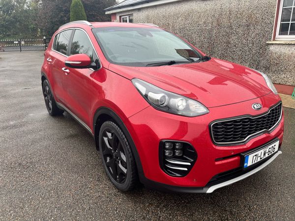 Kia Sportage SUV, Diesel, 2017, Red