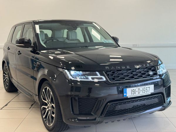 Land Rover Range Rover Sport SUV, Diesel, 2019, Black
