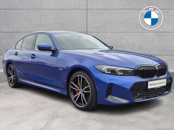 BMW 3-Series Saloon, Petrol Plug-in Hybrid, 2024, Blue