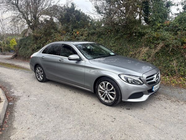 Mercedes-Benz C-Class Saloon, Petrol Plug-in Hybrid, 2016, Silver