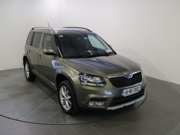 Skoda Yeti SUV, Petrol, 2014, Green