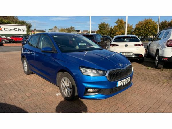 Skoda Fabia Hatchback, Petrol, 2023, Blue