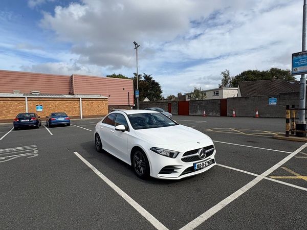 Mercedes-Benz A-Class Saloon, Petrol, 2019, White