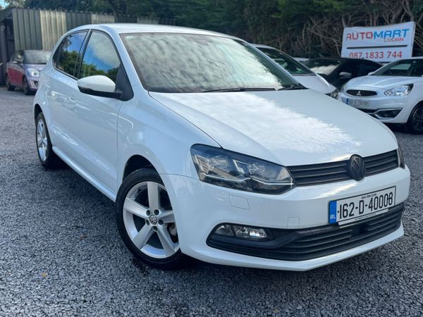 Volkswagen Polo Hatchback, Petrol, 2016, White