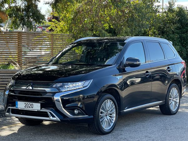 Mitsubishi Outlander SUV, Petrol Plug-in Hybrid, 2020, Black