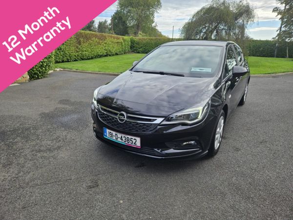 Opel Astra Hatchback, Petrol, 2019, Black