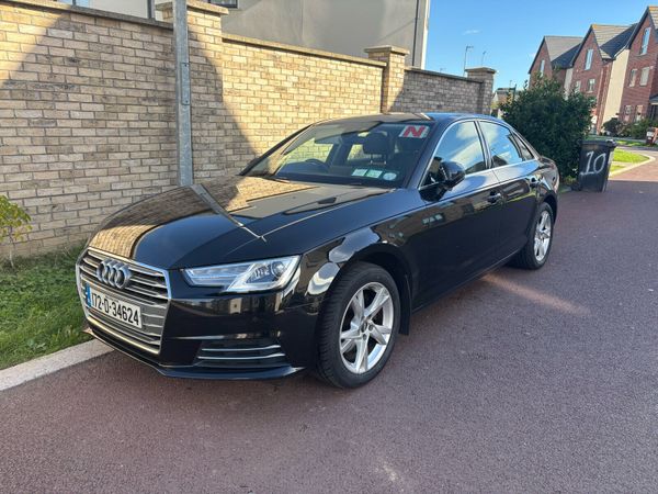 Audi A4 Saloon, Petrol, 2017, Black