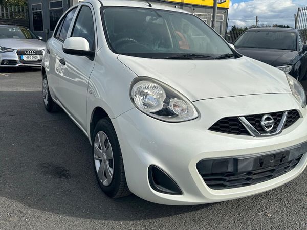 Nissan March Hatchback, Petrol, 2016, White