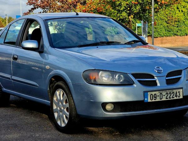 Nissan Almera Saloon, Petrol, 2009, Blue