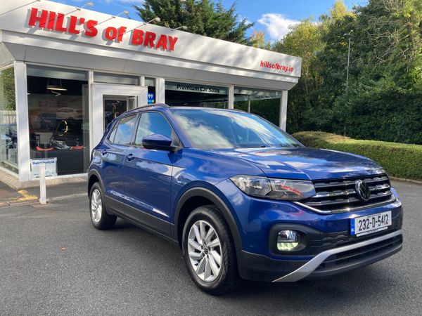 Volkswagen T-Cross SUV, Petrol, 2023, Blue