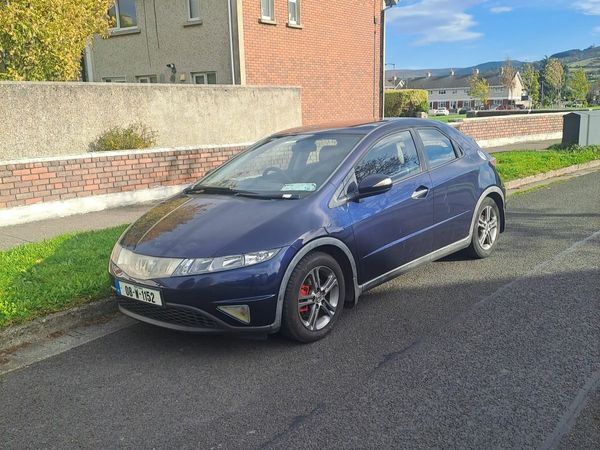 Honda Civic Hatchback, Petrol, 2008, Blue