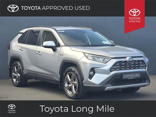 Toyota RAV4 SUV, Petrol Hybrid, 2021, Grey