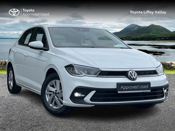Volkswagen Polo Hatchback, Petrol, 2022, White