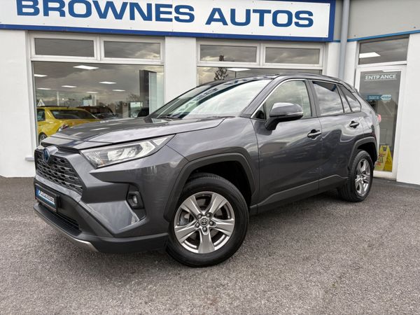 Toyota RAV4 SUV, Petrol Hybrid, 2022, Grey