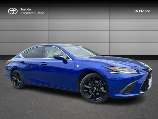 Lexus ES Saloon, Petrol Hybrid, 2023, Blue