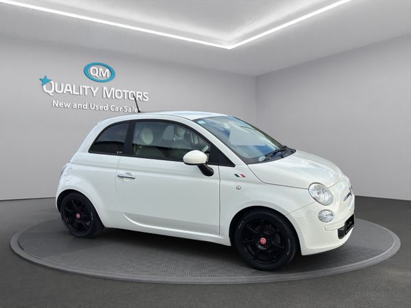 Fiat 500 Hatchback, Petrol, 2016, White