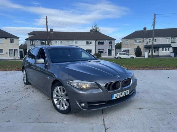 BMW 5-Series Estate, Diesel, 2013, Silver