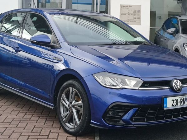Volkswagen Polo Hatchback, Petrol, 2023, Blue